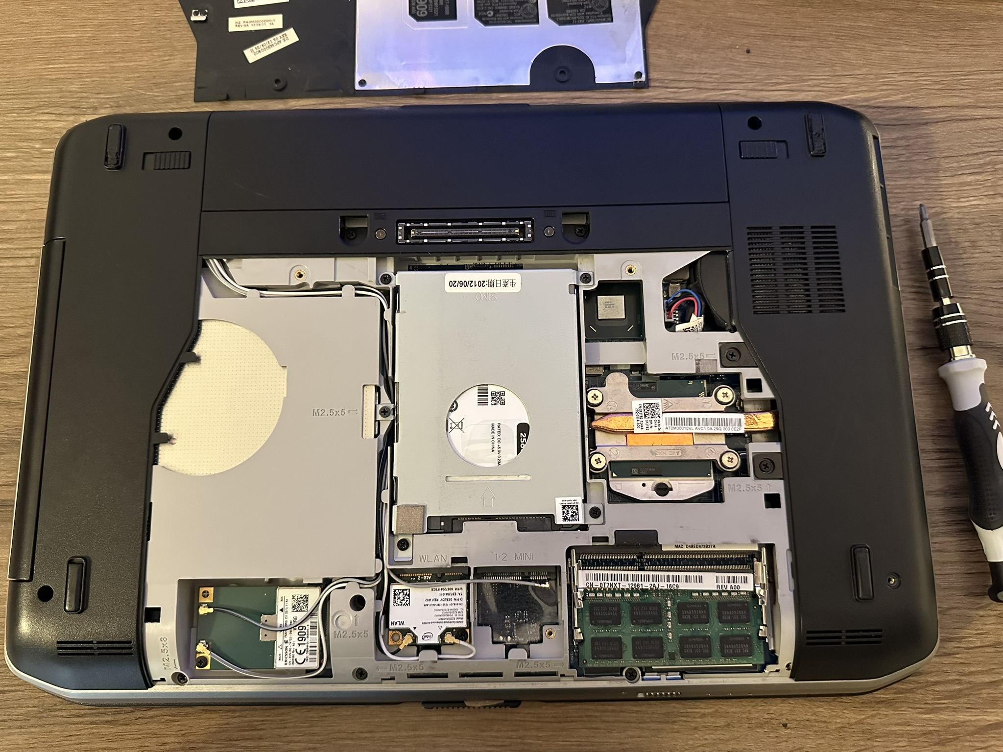 Installation d'un SSD dans un ordinateur portable
